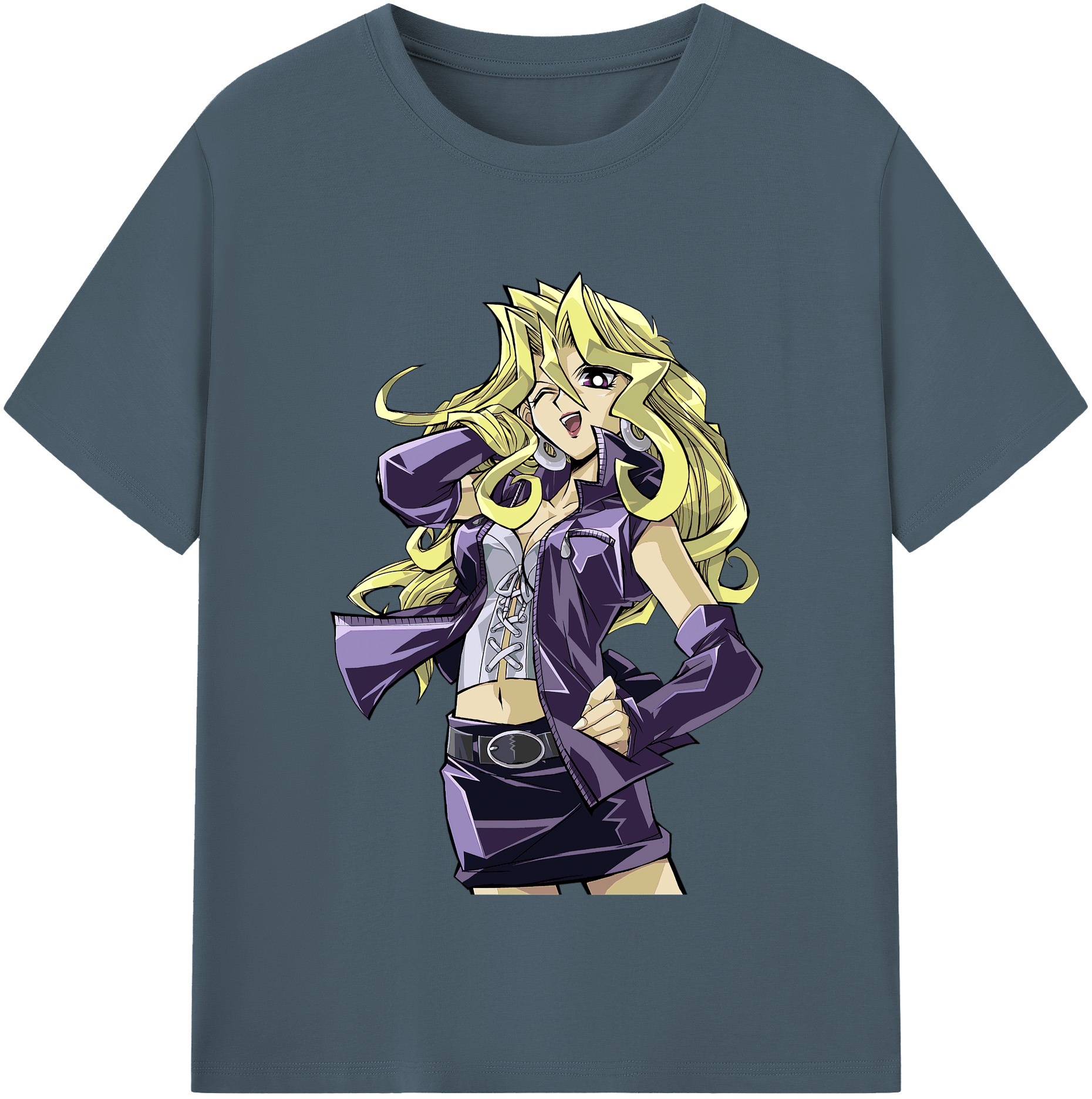 （画像用） 遊☆戯☆王 Yu-Gi-Oh! 綿100％半袖Tシャツ（フロントプリント）